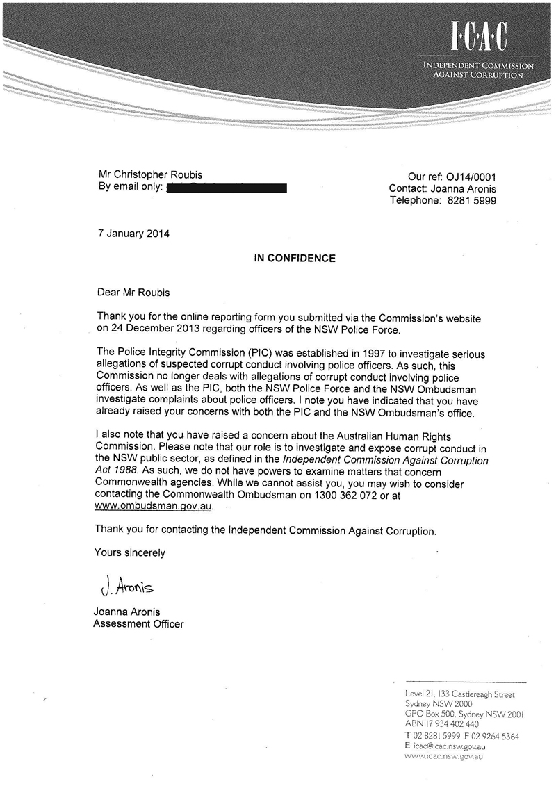 ICAC another useless Government Department of Bureaucrats