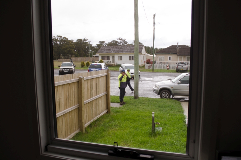 Karen Hanratty family - Darryl Lee and Rodney George from blue circle Boral cement bullies scratching my car