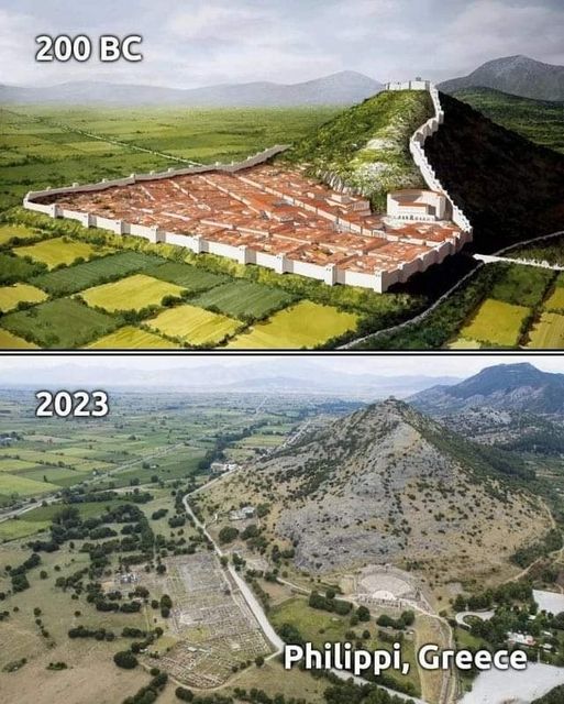 A reconstruction of the ancient city of Philippi in 200 BC.jpg
