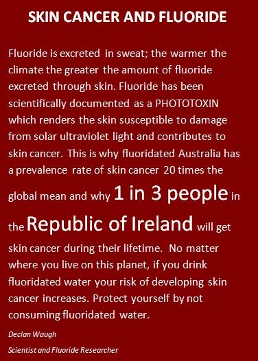 Skin cancer and fluoride